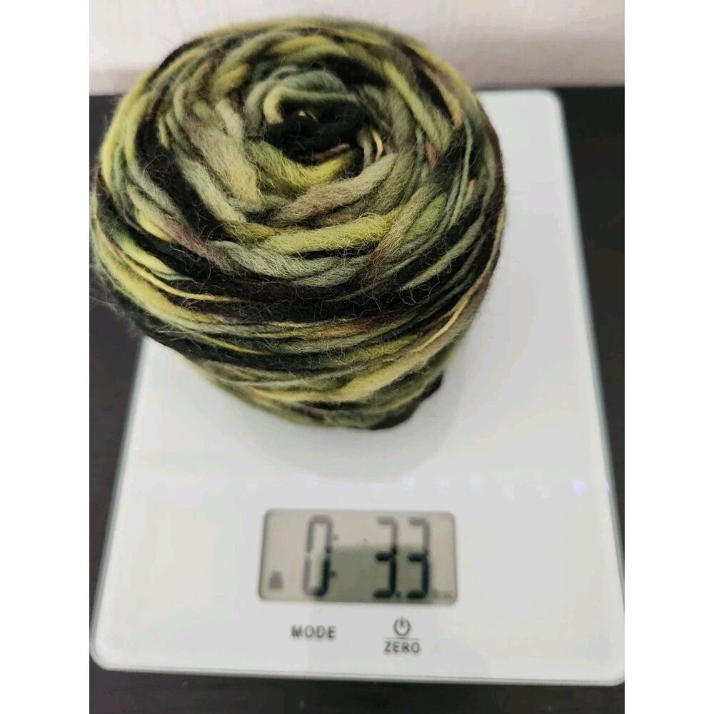 Luxury Yarn Lot Bulky Handspun Style Wool Blend Textured Variegated Mix - Picture 9 of 9
